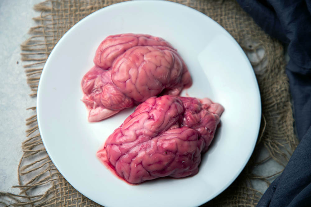 Mutton Brain - bheja ( 1piece )