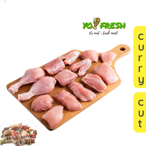 Tender Spring Chicken- Whole Bird Curry Cut